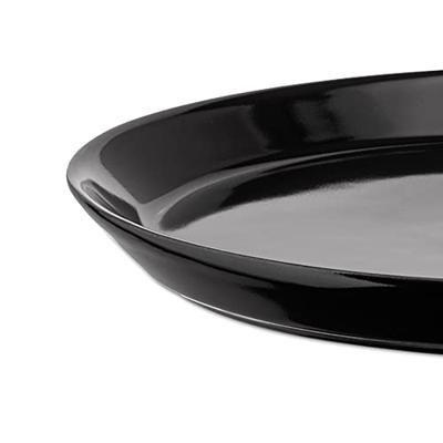 ALESSI - Tonale - Ontbijtbord 20cm zwart