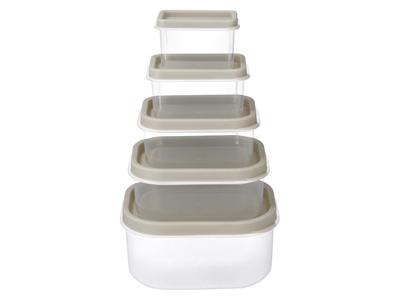 SILVERCREST Vershouddozenset 5-delig (Rechthoekig, Beige)