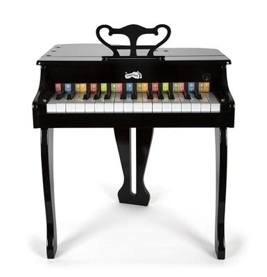 Small Foot - houten kindervleugelpiano zwart - thumbnail