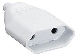 Bachmann 900.005 Eurokoppeling Kunststof 230 V Wit IP20