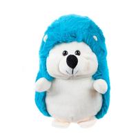 Kamparo pluchen knuffel Egel 14 cm junior blauw - thumbnail