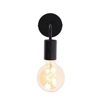 QAZQA Moderne wandlamp zwart 15,5 cm - Facile - thumbnail