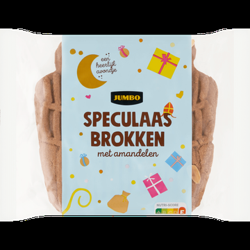 Jumbo Speculaas Brokken met Amandelen 450 g Jumbo Speculaas Brokken met Amandelen 450 g