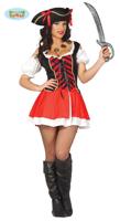 Piratenkostuum dames Mary Read - thumbnail