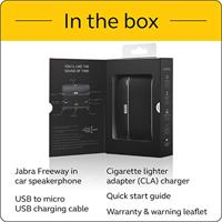 Jabra Freeway Bluetooth Carkit Autospeaker – Sterk Ruisonderdrukkende Microfoon en Speaker met Stembesturing om te Bellen, Muziek te Streamen en voor de gps – Zwart - thumbnail