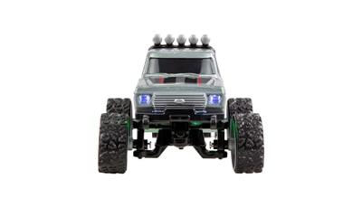Amewi Grijs Brushed 1:64 RC auto Elektro Monstertruck Achterwielaandrijving RTR 2,4 GHz Incl. accu en laadkabel, Met lichteffect Amewi Grijs Brushed 1:64 RC auto Elektro Monstertruck Achterwielaandrijving RTR 2,4 GHz Incl. accu en laadkabel, Met lichteffect