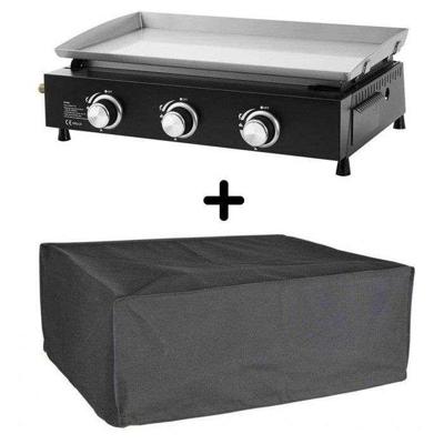 Gasgrill - Kookbox - Cuenca - 3 branders - Kookoppervlak: 61 x 35 cm - Stalen kookkamer