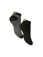 Sneaker sokken 2-pak - Glitter/Streep - Katoenen enkelsokken - DSS17140773 - Zwart - DSS17140773 - DSS17140773 - DSS17140773 - DSS17140773 - - - thumbnail