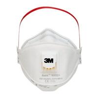 3M Aura Comfort Cool Flow stofmasker, FFP3, met ventiel, pak van 5 stuks - thumbnail