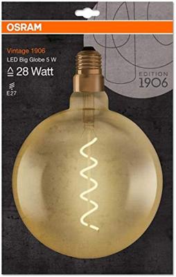 OSRAM HOMELIGHTING 4058075092013 LED-lamp Energielabel G (A - G) E27 Globe 4 W = 28 W Warmwit (Ø x l) 200 mm x 200 mm 1 stuk(s)