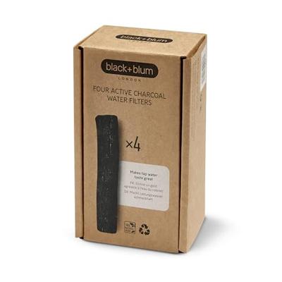 Zwarte+Blum Actieve Houtskool Waterfilter x 4 - thumbnail