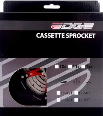 Edge cassette 11 speed cs-m9011 11-42t zilver/zwart