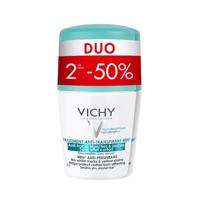 Vichy Deo Anti-Transpirant Tegen Vlekken Roller 48h Duo 2x50ml - thumbnail