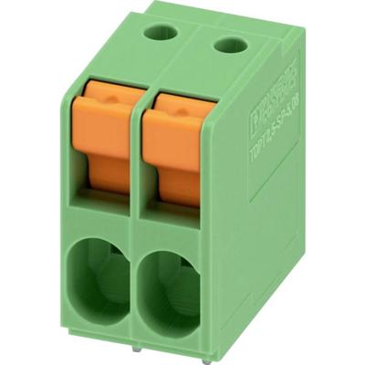 Phoenix Contact 1017503 Printplaatklem Aantal polen 2 Groen 50 stuk(s)