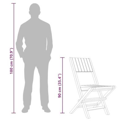 Tuinstoelen 6 st inklapbaar 47x61x90 cm massief teakhout