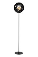 Lucide HANNELORE - Vloerlamp - Ø 30 cm - 1xE27 - Zwart - thumbnail