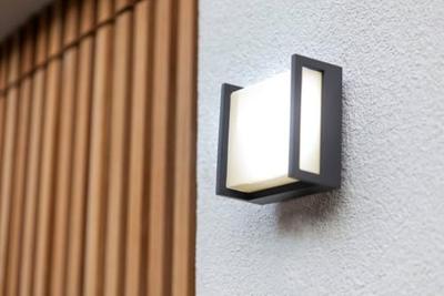 Lutec Design wandlampQubo antraciet - 5195404118