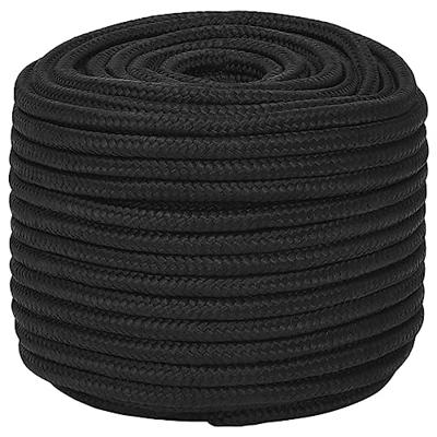 VidaXL Boottouw 14 mm 50 m polypropeen zwart
