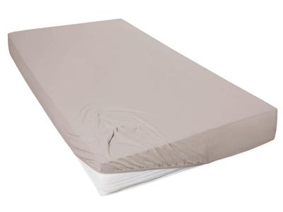 Primera Jersey hoeslaken (Kiezel, 140-160 x 200 cm)