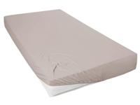 Primera Jersey hoeslaken (Kiezel, 140-160 x 200 cm) - thumbnail