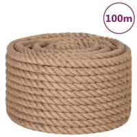 VidaXL Touw 20 mm 100 m 100% jute - thumbnail