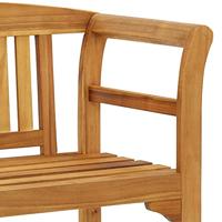 Tuinbank 114 cm massief acaciahout - thumbnail