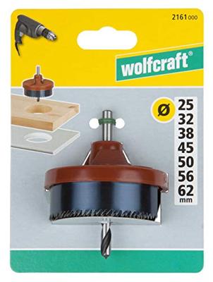 Wolfcraft Gatzaag | 7-delig | Ø25, 32, 38, 45, 50, 56, 62mm | 1 set - 2161000