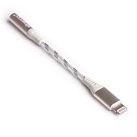 Boompods Audioline Lightning naar 3,5 mm hoofdtelefoonaansluiting adapter - MFI-gecertificeerde iPhone Lightning-kabel naar Aux-adapter, duurzame 10,8 cm gevlochten kabel, connector voor bedrade - thumbnail
