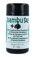Bambu Salz Bamboezout Fijn 9x Gebrand en Zwarte Knoflook - thumbnail