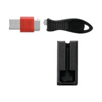 Kensington USB Lock W Cable Guard Square USB-A-poortslot Zwart - thumbnail