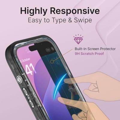 Catalyst Total Protection Waterdicht Hoesje iPhone 16 Pro Zwart