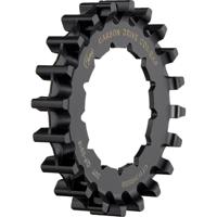 Gates sprocket CDX 20T Rohloff splined zwart - thumbnail