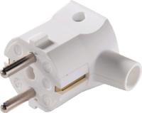 Stekker met randaarde - zij-invoer - wit - 577 KWS - thumbnail