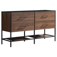 Differnz onderkast FSC 140 cm walnut - thumbnail