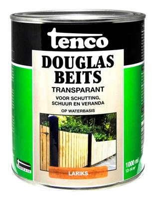 Douglas beits transparant lariks 1l verf/beits Tenco - Tenco Douglas beits transparant lariks 1l verf/beits Tenco - Tenco