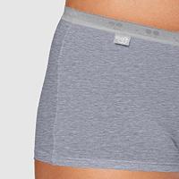 Basic boxershort dames katoen - Vrouwen onderbroek kort pijpje - thumbnail