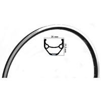 Ryde velg zac 421 26 inch (559) zwart/zilver 36 gaats 14g - thumbnail