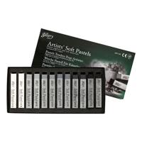 Creativ Company Https://www.cchobby.nl/gallery-soft-pastel-set-l-6-5-cm-dikte-10-mm-zwart-wit-harmonie-12-stuk-1-doos - thumbnail