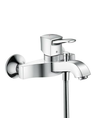 Hansgrohe metropol classic badkraan m omstel m koppelingen hoh=15 cm, chroom