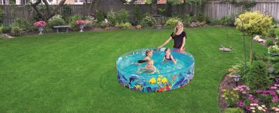 Bestway Stijve Kinderzwembad PVC Marine 183x38 cm +2 Jaar Tuin 55030 - thumbnail
