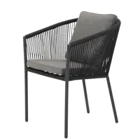 Vita Dining Tuinstoel Reims - Zwart - thumbnail