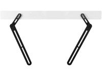 SpeaKa Professional Easy Soundbar-beugel Zwenkbaar Zwart 1 paar - thumbnail