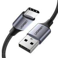 UGREEN 60126 USB-kabel USB-C stekker, USB-A stekker 1 m Zwart - thumbnail