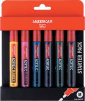 Talens Amsterdam acryl marker basisset, 6dlg. - thumbnail