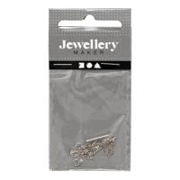 Creativ Company Https://www.cchobby.nl/oorbellen-van-ketting-l-70-mm-verzilverd-1-paar - thumbnail
