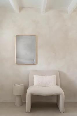 Rechthoekige spiegel 70×50 cm - Zacht Goud Rechthoekige spiegel 70×50 cm - Zacht Goud