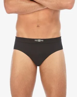 13070 Underwear Freeman heren slip - Katoenen heren onderbroek - Tunnen elastiek - Zachte tailleband
