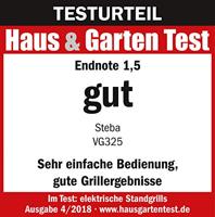 Steba VG325 BBQ grill met XXL grilloppervlak rond 48cm op statief - thumbnail