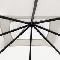 Prieel 160 g/m 3x3x2,6 m crmekleurig - thumbnail