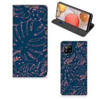 Samsung Galaxy A42 Smart Cover Palm Leaves - thumbnail
